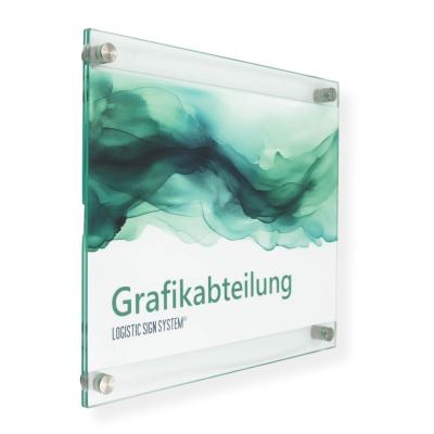 Tuerschild Wechselrahmen für Din A4 que
